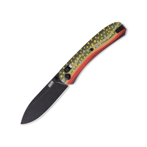 Knafs Lander 2, Brook Trout G10, Black Stonewash S35VN - 00503