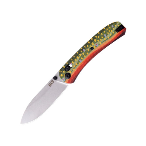 Knafs Lander 2, Brook Trout G10, Grey Stonewash S35VN - 00490