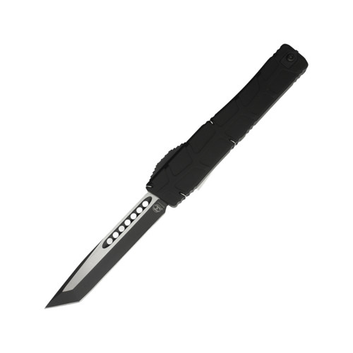 Heretic NYX V2 Tanto, Black Aluminum, Black 2 Tone Magnacut - H015-10A-T