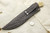 Arno Bernard Knives - Giant Series - Custom Elephant Fixed Blade Knife w/ Sheep Horn Handle