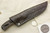 Arno Bernard Knives - Grazer Series - Custom Kudu Fixed Blade Knife w/ Crocodile Leather Handle - 3