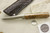 Arno Bernard Knives - Grazer Series - Custom Kudu Fixed Blade Knife w/ Maple Burl Handle