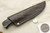 Arno Bernard Knives - Grazer Series - Custom Nyala Fixed Blade Knife w/ Ebony Handle