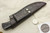 Arno Bernard Knives - Grazer Series - Custom Nyala Fixed Blade Knife w/ Ebony Handle