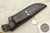 Arno Bernard Knives - Grazer Series - Custom Warthog Fixed Blade Knife w/ Crocodile Leather Handle