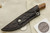 Arno Bernard Knives - Scavenger Series - Custom Galago Fixed Blade Knife w/ Giraffe Bone Handle - 4