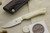 Arno Bernard Knives - Scavenger Series - Custom Galago Fixed Blade Knife w/ Warthog Ivory Handle - 2