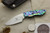 Arno Bernard Knives - Scavenger Series - Custom Meerkat Fixed Blade Knife w/ Paua Shell Handle - 2