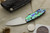 Arno Bernard Knives - Scavenger Series - Custom Meerkat Fixed Blade Knife w/ Paua Shell Handle - 3