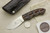 Arno Bernard Knives - Scavenger Series - Custom Raven Fixed Blade Knife w/ Crocodile Handle - 2