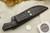 Arno Bernard Knives - Scavenger Series - Custom Wolverine Fixed Blade Knife w/ Ebony Handle