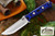 Bark River Knives - Bravo-1 LT - CPM 3V Steel - Blue & Black G10 Handle