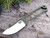 Bark River Knives: Bravo Necker 3V Steel Fixed Blade Knife - Green