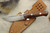 Bark River Knives: Bravo-1 CPM 3V Steel Fixed Blade Knife w/ Cocobolo Handle - 6-1