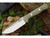 Bark River Knives: Bravo-1, A2 Steel, Fixed Blade Knife w/ Green Canvas Micarta Handle - Matte Finish