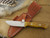 Bark River Knives: Bravo-1, Rampless (Smooth Spine) Fixed Blade Knife w/ Osage Orange Handle