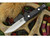 Bark River Knives: Bushcrafter (Smooth Spine) Fixed Blade Knife w/ Black G10 Handle