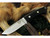 Bark River Knives: Featherweight Hunter, ELMAX Steel, Fixed Blade Knife w/ Black G10 Handle