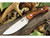 Bark River Knives: Highland Special A2 Steel, Fixed Blade Knife w/ Desert Ironwood Burl Handle - 4