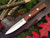 Bark River Knives: Liten Bror CPM 3V Fixed Blade Knife w/ Lacewood Handle