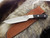 Bark River Knives: Magnum Fox River (With Bolster) Fixed Blade Knife w/ African Blackwood Handle
