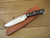 Bark River Knives: Magnum Fox River Fixed Blade Knife w/ Macasser Ebony Handle