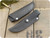 Battle Horse Knives #04 Pouch Style Hip Sheath WITHOUT Firesteel Loop, Right Hand - Black