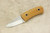 Cumming Bladeworks - Dress Necker - Natural Canvas Micarta - .098" Thick AEB-L Steel