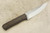 Cumming Bladeworks - Huntmaster - Black and Brown Canvas Micarta - AEB-L Steel