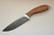 DPx Gear: HEFT 6 Woodsman, Fixed Blade Knife with Brazilian Santos Hardwood Wood Scales