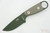 ESEE Izula Factory Handle Slabs, Green Canvas Micarta