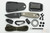 ESEE IZULA-II-B-KIT Fixed Blade Neck Knife with Black Blade, Green Canvas Micarta Handles, & Survival Kit