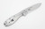 ESEE Knives/BRK: Zancudo Folding Knife, Desert Tan FRN and Stainless Steel Handle - Stonewash Blade