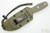 ESEE-4S-DT Desert Tan Partially Serrated Blade w/ Green Canvas Micarta Handle, OD Green Sheath ESEE-4S-DT Desert Tan Partially Serrated Blade w/ Green Canvas Micarta Handle, OD Green Sheath