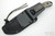 ESEE-5P (Glass Breaker) Black Plain Edge Fixed Blade w/ Green Canvas Micarta Handle, Black Kydex Sheath