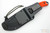 ESEE-5P-B-OR (Glass Breaker) Black Plain Edge Fixed Blade w/ Blaze Orange G10 Handle, Black Kydex Sheath