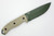 ESEE-5S-OD (Glass Breaker) OD Green Partially Serrated Fixed Blade w/ Green Canvas Micarta Handle, Black Kydex Sheath