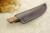 Fiddleback Forge, Andy Roy - Carver - Desert Ironwood - Flat Tang - Natural & White Liners - 1