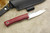 Fiddleback Forge, Andy Roy - Kephart - Ruby Burlap - Flat Tang - Natural & White Liners - 35