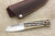 Fiddleback Forge, Andy Roy - Pygmy - Stag Jigged Bone - Flat Tang - 1