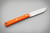 Great Eastern Cutlery GEC #H20 Drop Point Fixed Blade - Orange Delrin