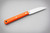 Great Eastern Cutlery GEC #H20 Wharncliffe Fixed Blade - Orange Delrin