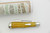 Great Eastern Cutlery Northfield #92 Eureka Jack - 2 Blade - Antique Goldenrod Camel Bone - 61B