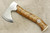 Karesuando Kniven 4042 Vuogas Aksu Hunters Axe - Brown Curly Birch - Stainless Steel - 5