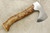 Karesuando Kniven 4042 Vuogas Aksu Hunters Axe - Brown Curly Birch - Stainless Steel - 7