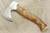 Karesuando Kniven 4042 Vuogas Aksu Hunters Axe - Brown Curly Birch - Stainless Steel - 8