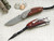 LionSteel Knives MINI 8200CB, Folding Pocket Knife w/ Cocobo & Titanium Handle