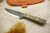 Lon Humphrey Bushcraft Pro - Scandi Grind - Green Canvas Micarta Handle - 1