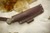 LT Wright Knives - Scaaty Crafter - Flat Grind - Brown Burlap