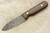 LT Wright Knives Bushcrafter HC - Convex Grind - Brown Burlap